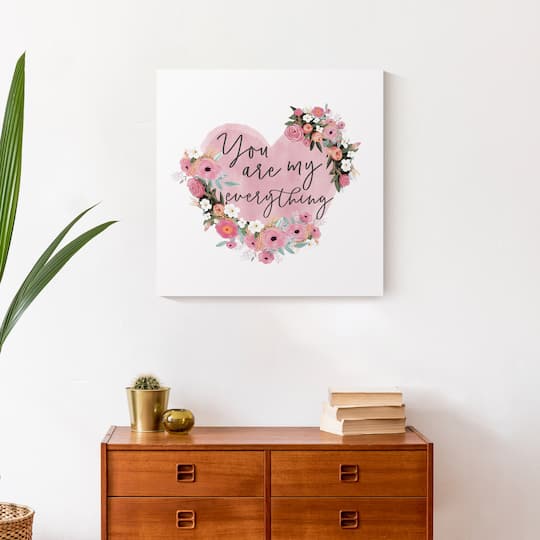 You Are My Everything Canvas Wall Art
